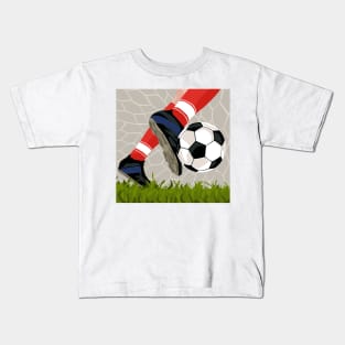 Soccer Player Kids T-Shirt